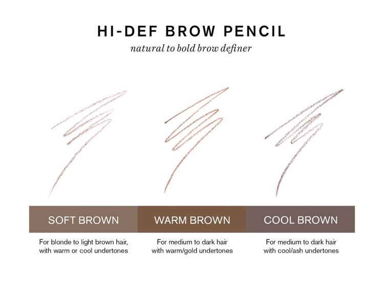 Hi-Def Brow Pencil - Soft Brown 0,14g