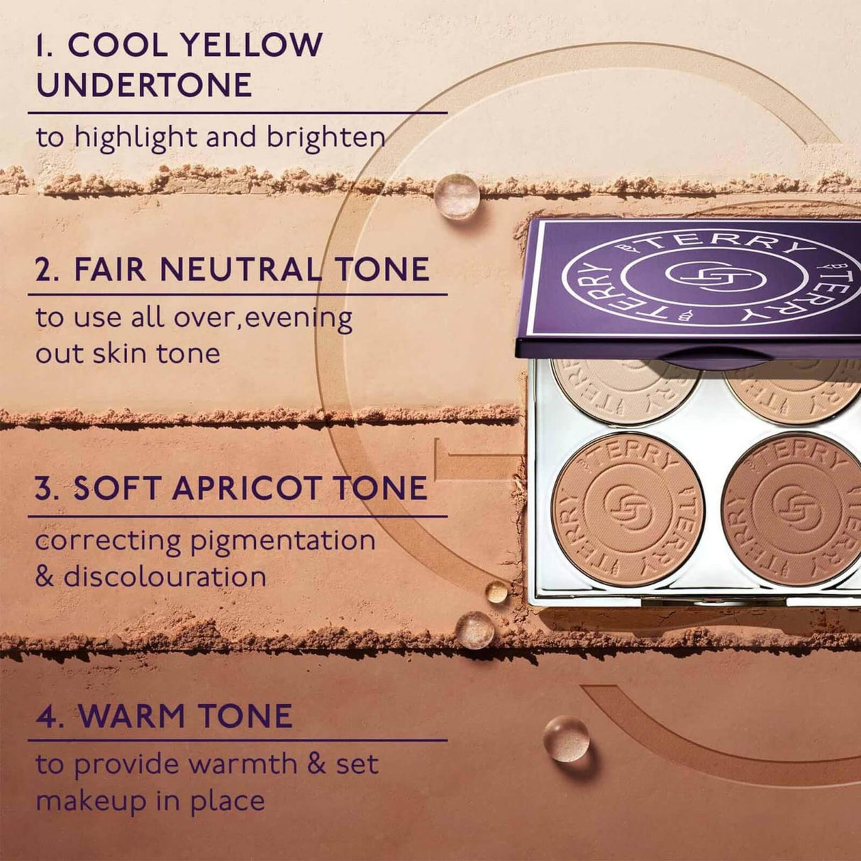 Hyaluronic Hydra Powder Palette N2. Medium to Warm
