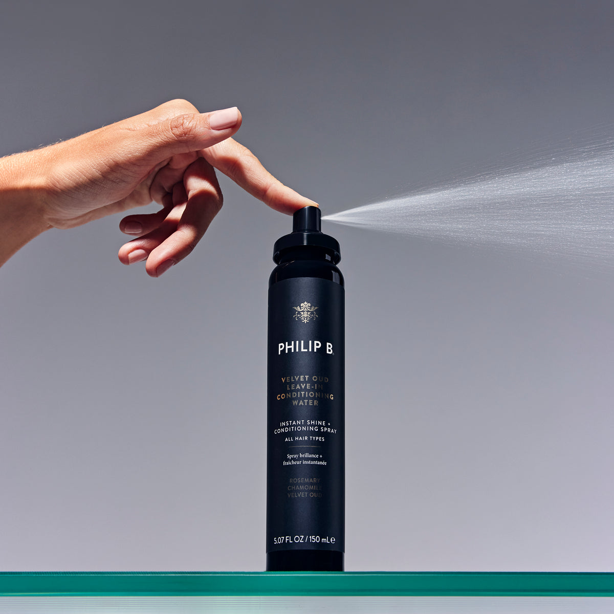 Velvet Oud Leave-in Conditioning Water - Instant Shine and Conditioning Spray