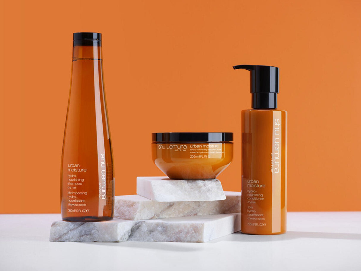Urban Moisture Trio Bundle - Shampoo, Balsam & Hårkur