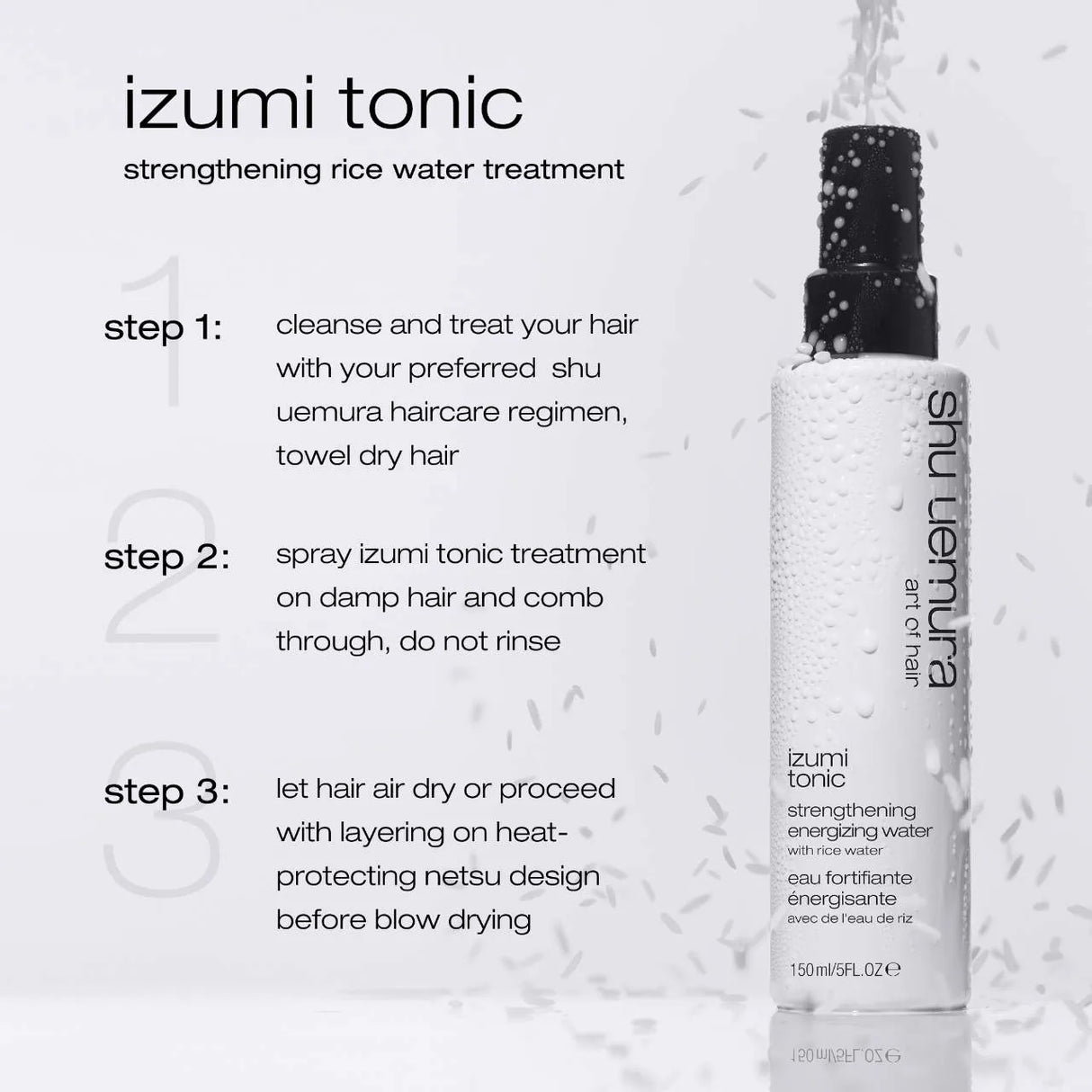 Izumi Tonic strengthening energizing water 150 ml