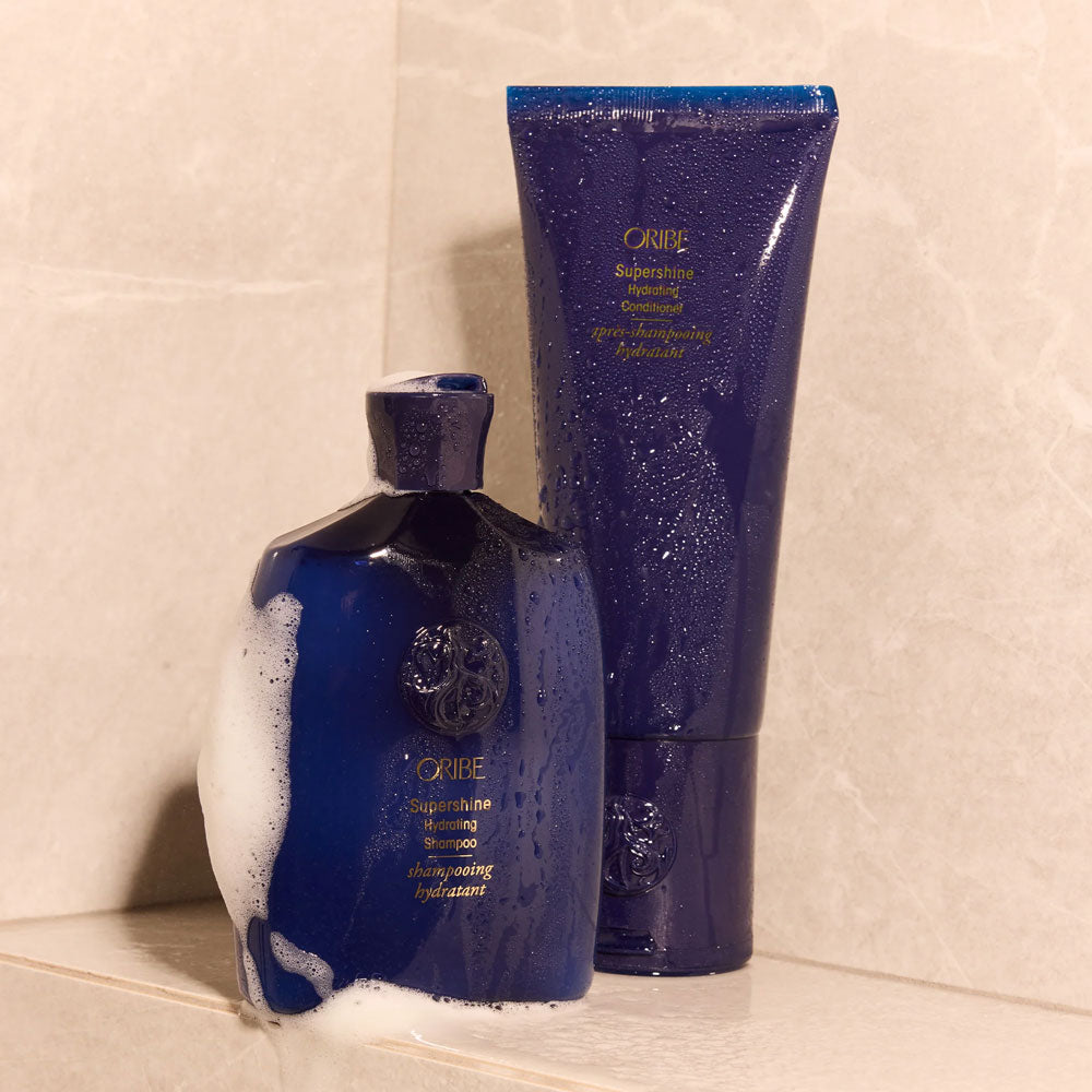 The Supershine Ritual (hydration shampoo, balsam & krem)