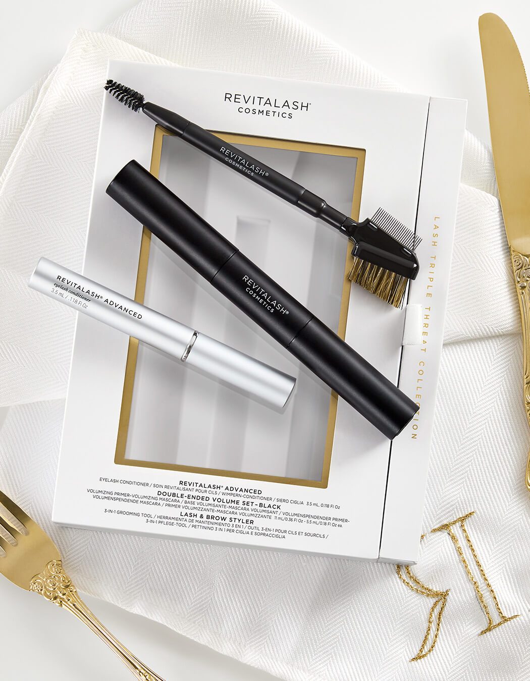 Lash Triple Threat Advanced Holiday Kit - Revitalash