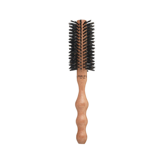 Round Hairbrush Medium, with duster bag.