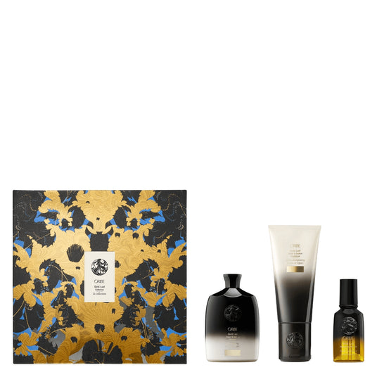 Oribe Gold Lust Collection Set (shampoo250ml, conditioner200ml & hårolje50ml)