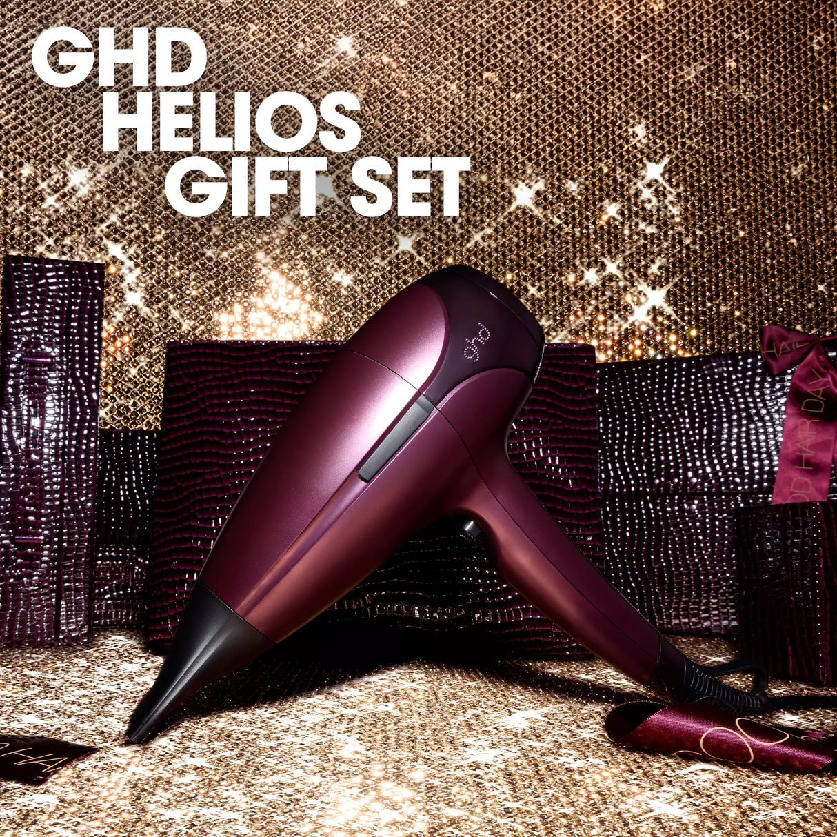 ghd Helios Limited Edition Gift Set - Hair Dryer in Cherry Chic