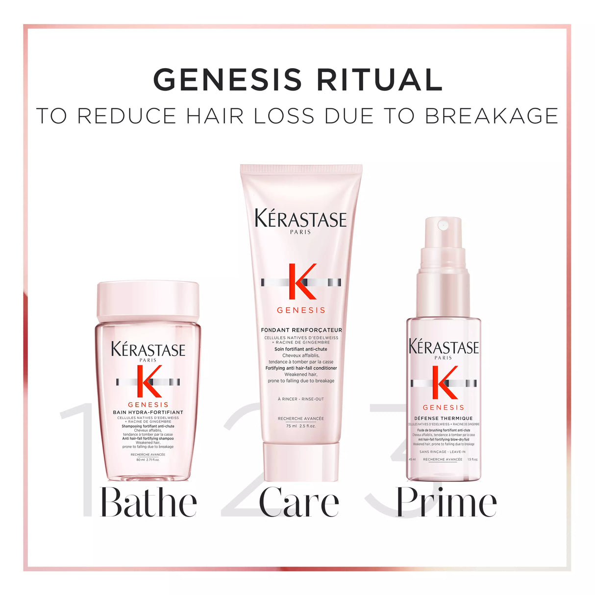 Genesis Reise-Sett For Tynt Hår