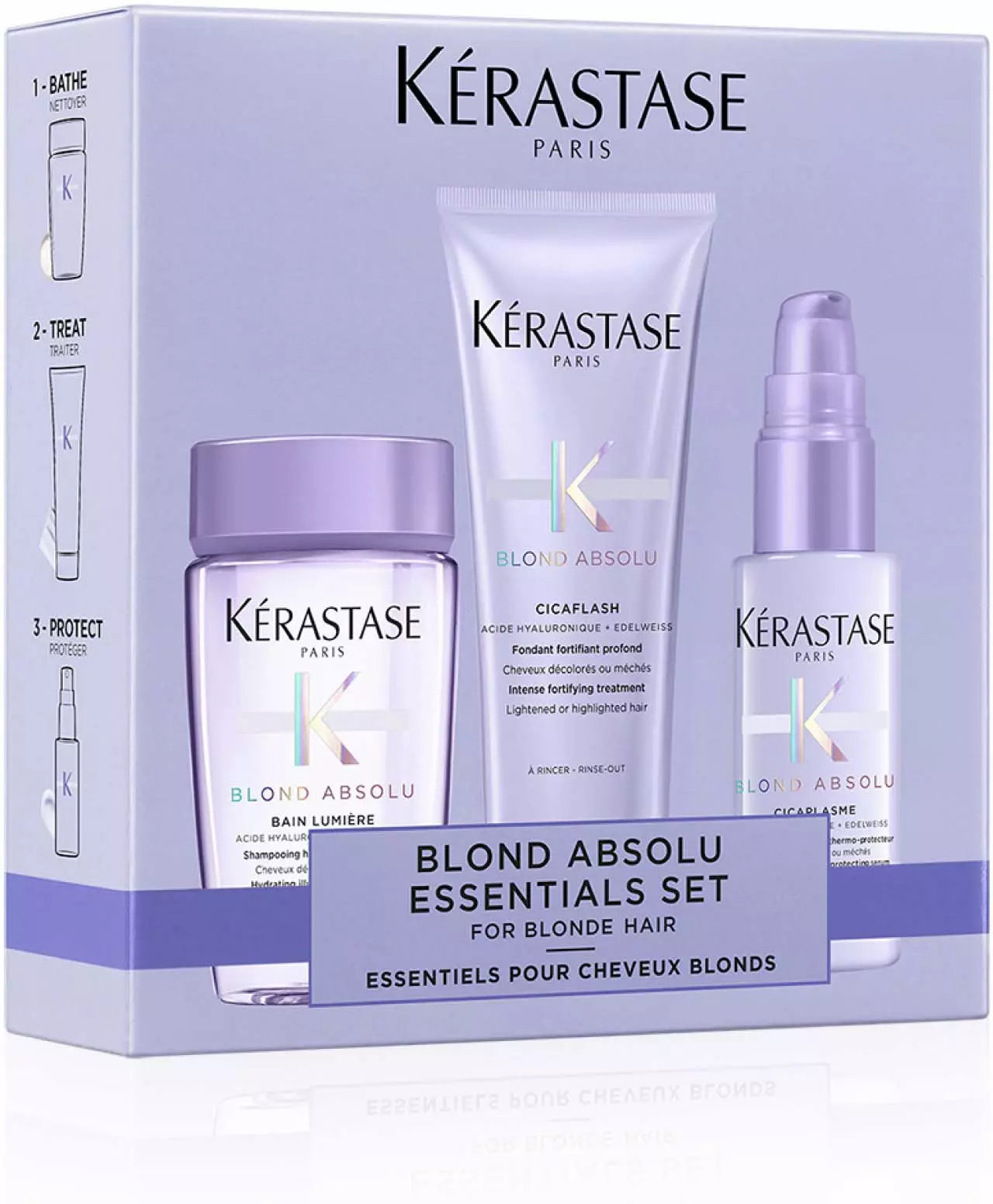 Blond Absolu Discovery Travel Set For Blondt hår