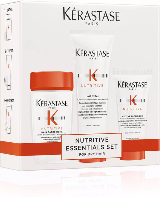 Nutritive Discovery Travel Set For Tørt Hår