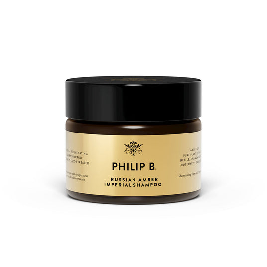 Philip B. Russian Amber Imperial Shampoo, en eksklusiv shampoo som forvandler håret