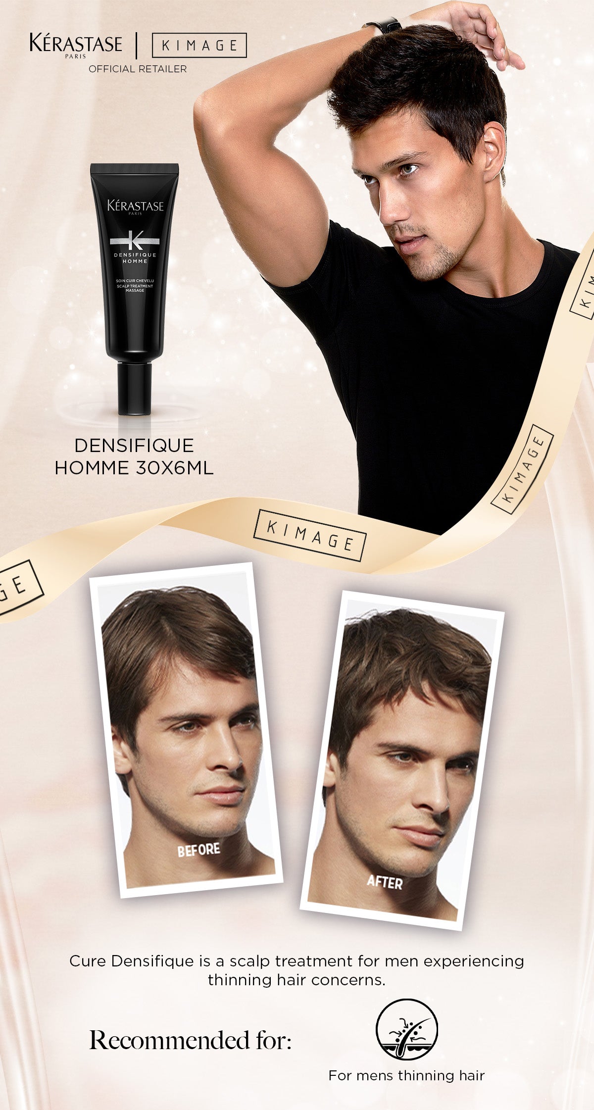 Densifique Homme Densifying program Homme 30*6ml