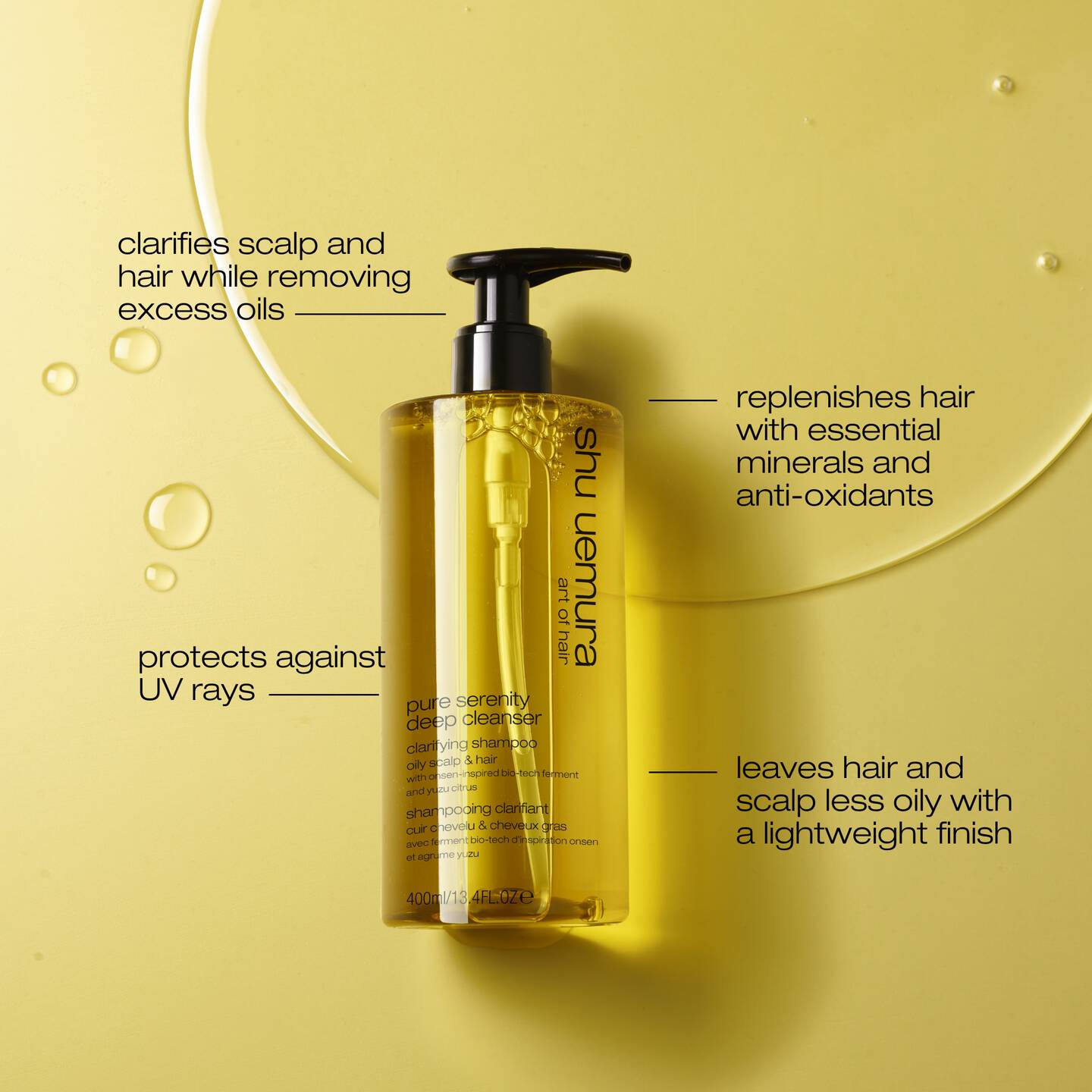 Deep Cleanser Pure Serenity Shampoo 400ml