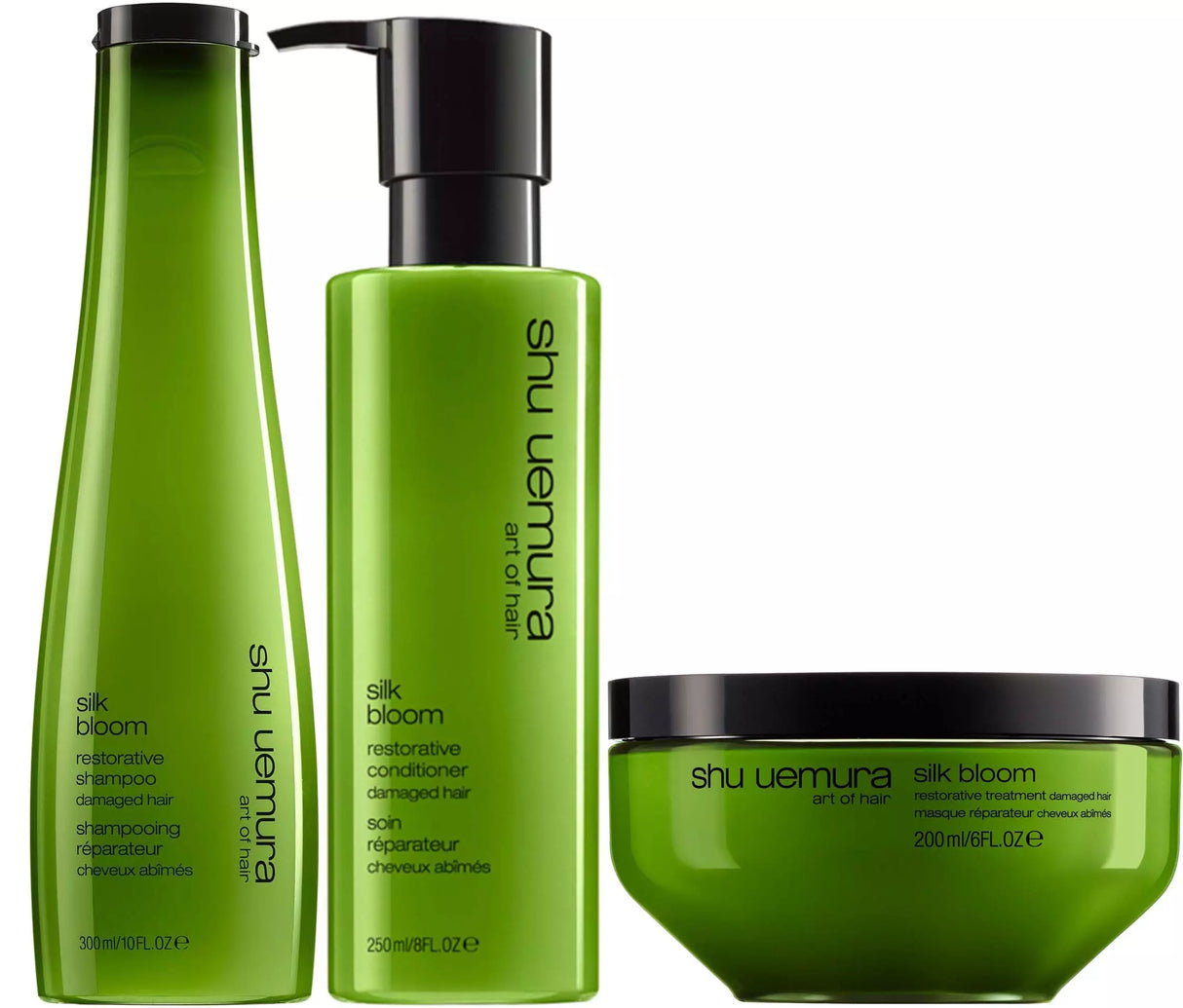 Silk Bloom Trio Deal - Shampoo, Balsam & Hårkur