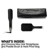ghd Chronos Max Christmas Gift Set - Wide Plate Hair Straightener
