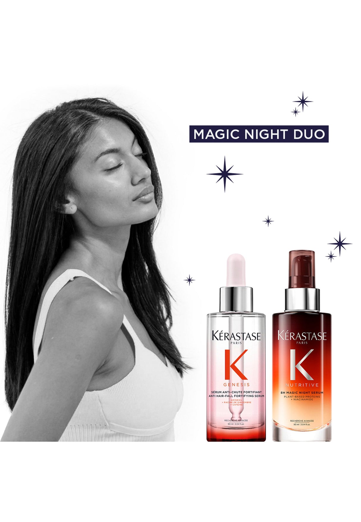 Bestseller Duo Genesis Serum & Nutritive 8H Overnight Serum 2 x 90 ml