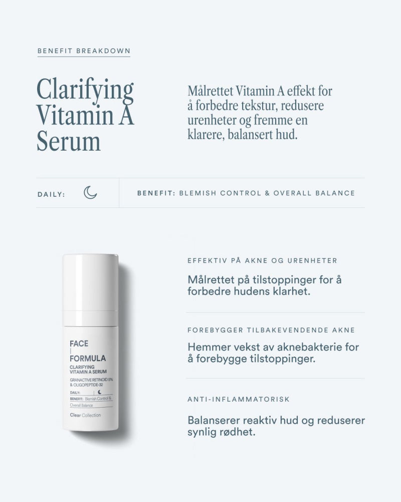 Clarifying Vitamin A serum