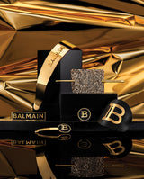 Balmain Limited Edition Genuine Leather Hair Clip Gold B