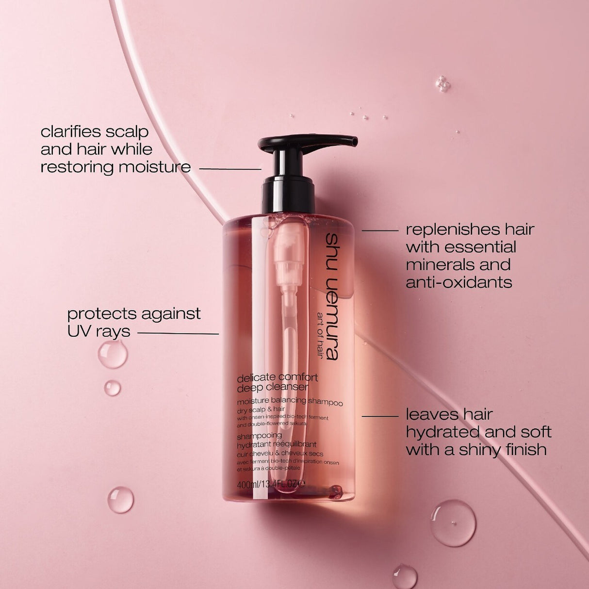 Delicate comfort Deep Cleanser Shampoo