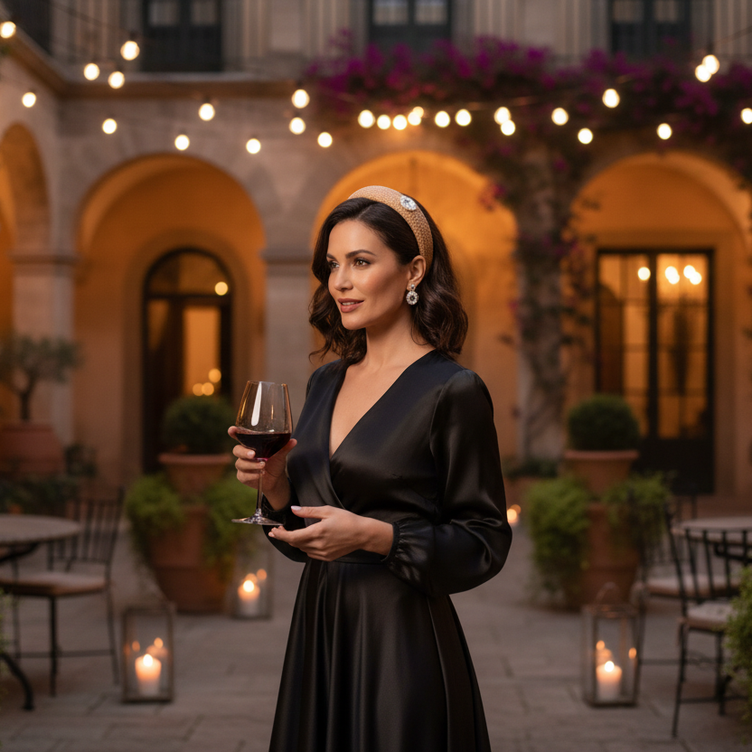 Håndlaget Hårbøyle - Riviera Collection