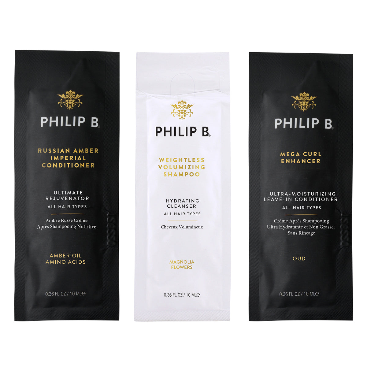 Philip B Sample packette