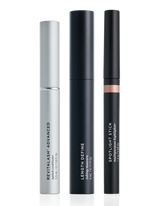 Revitalash Collection - Advanced Growth Serum, Length Define Black Mascara & Spotlight Stick in colour: Rosé Champagne Shimmer