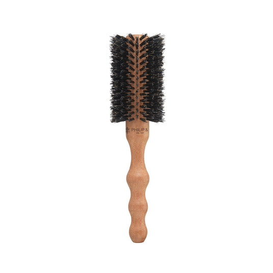 Round Hairbrush Large, with duster bag.