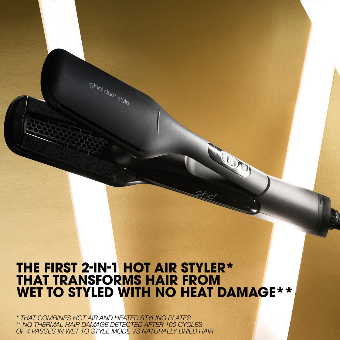 Duet Styler 2 in 1 Styler og føner