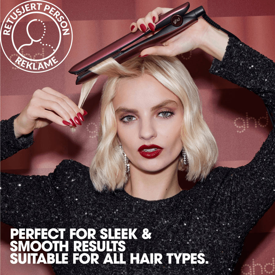 ghd Gold Limited Edition Gift Set - Hair Straighteners in Cherry Chic