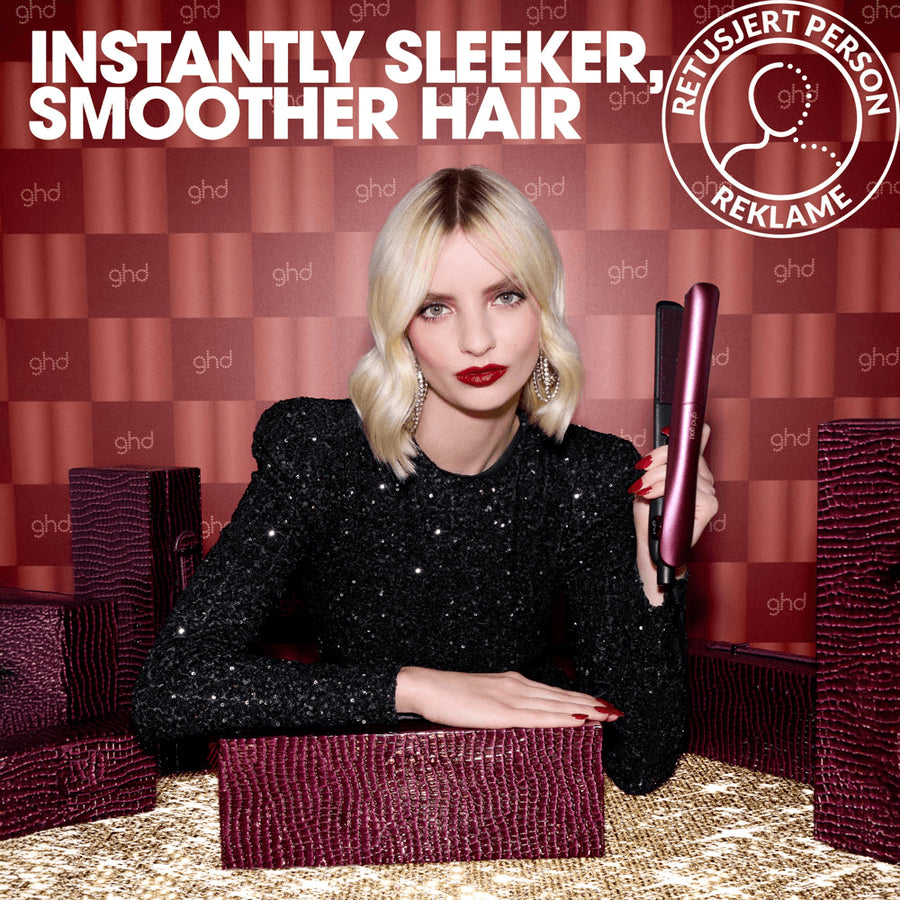 ghd Gold Limited Edition Gift Set - Hair Straighteners in Cherry Chic