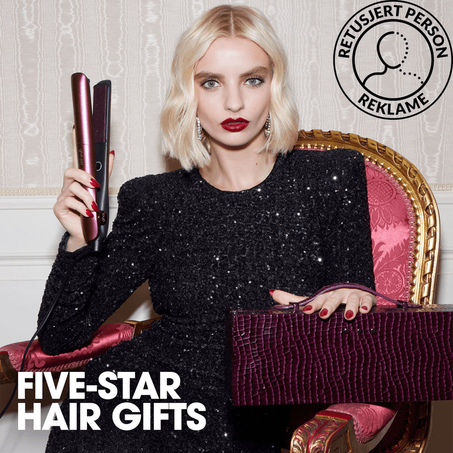 ghd Gold Limited Edition Gift Set - Hair Straighteners in Cherry Chic