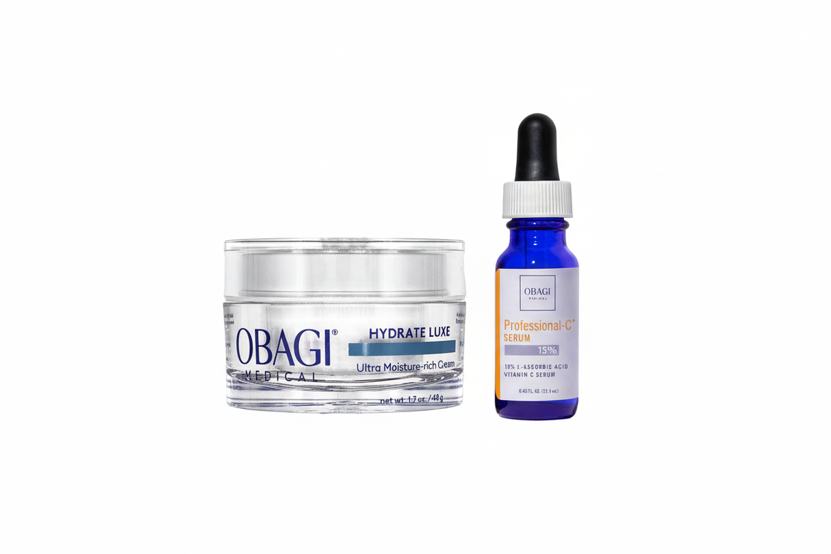can-you-make-a-picture-of-two-products-in-one-they-do-exist-so-you-have-to-use-the-real-pictures-the-products-are-obagi-hydrate-luxe-face-moisturizer-and-obagi-medical-professional-c-serum-15 with no background