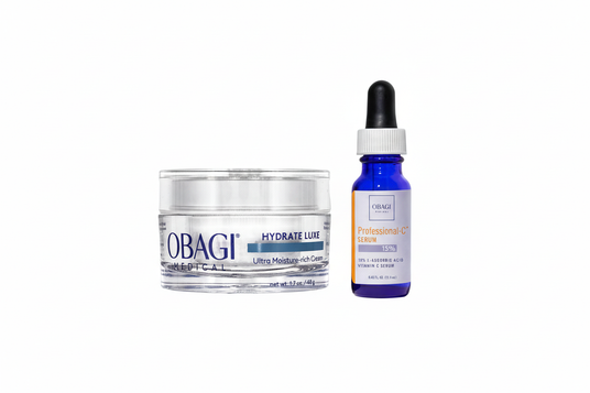can-you-make-a-picture-of-two-products-in-one-they-do-exist-so-you-have-to-use-the-real-pictures-the-products-are-obagi-hydrate-luxe-face-moisturizer-and-obagi-medical-professional-c-serum-15 with no background