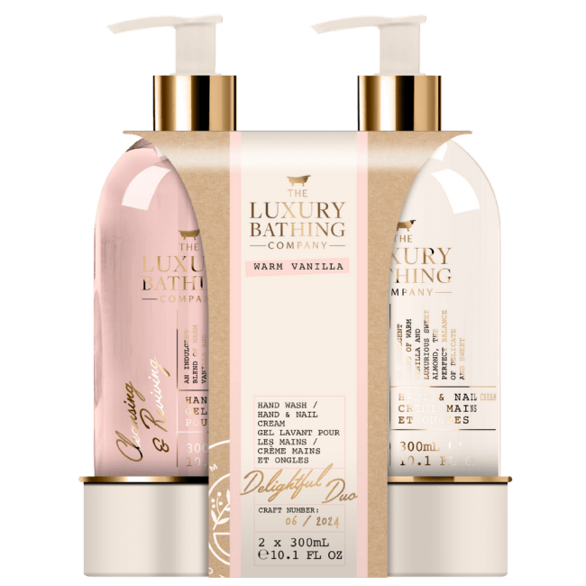 Delightful duo Hand Wash & Hand Cream Warm Vanilla