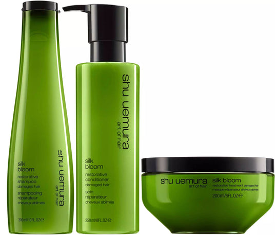 Silk Bloom Trio Deal - Shampoo, Balsam & Hårkur