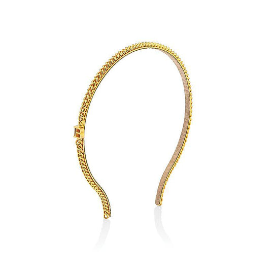 Pont Des Arts Headband Small Gold Chain